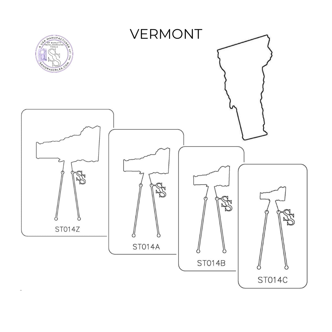 PANCAKE DIE ST014 STATE VERMONT